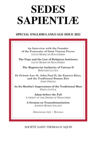 SEDES SAPIENTIÆ: Special English-Language issue 2022